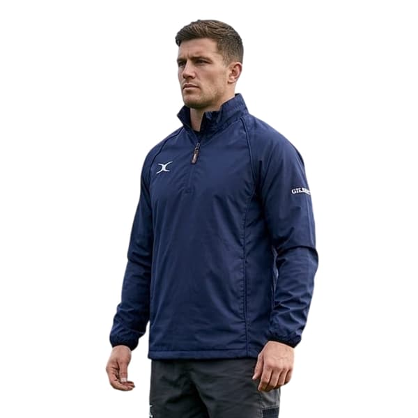 Gilbert Herr Tornado Half Zip Träningströja XXS Marinblå Navy XXS