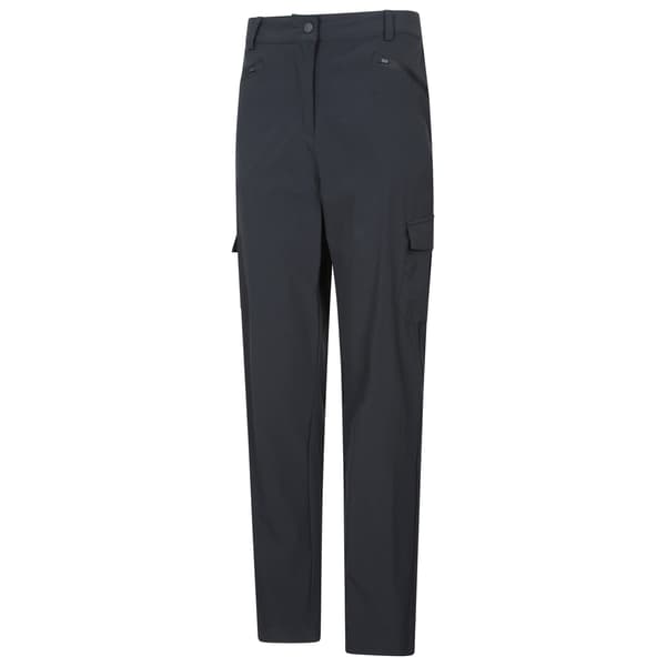 Mountain Warehouse Monte Cargo Vandringsbyxor för damer 8 Black 8 UK