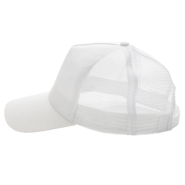 XD Collection Borstad Bomull 5-Panel Truckerkeps One Size Vit White One Size