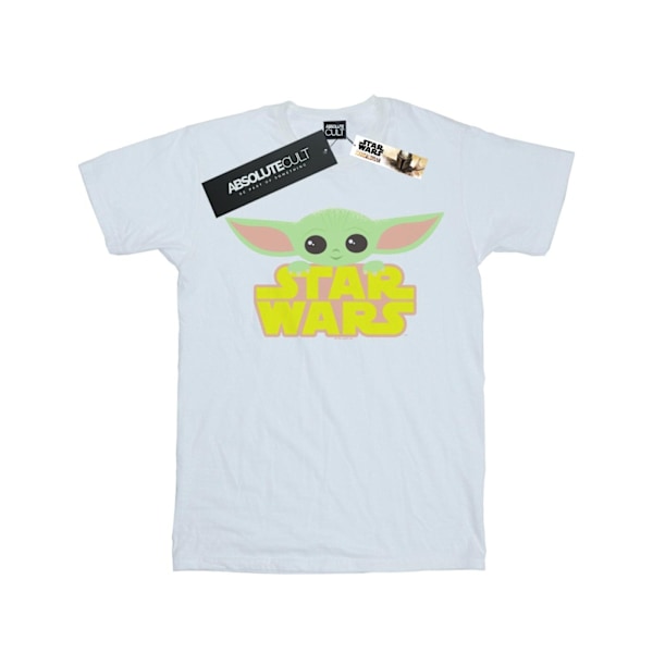 Star Wars The Mandalorian The Child And Logo T-Shirt XL Wh White XL