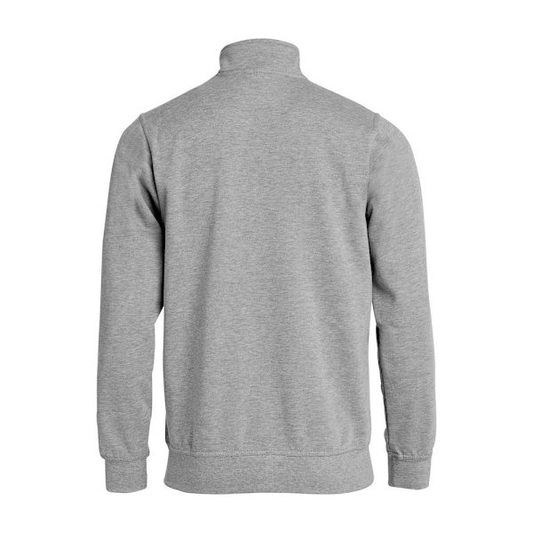 Clique Herr Full Zip Jacka S Grå Melange Grey Melange S