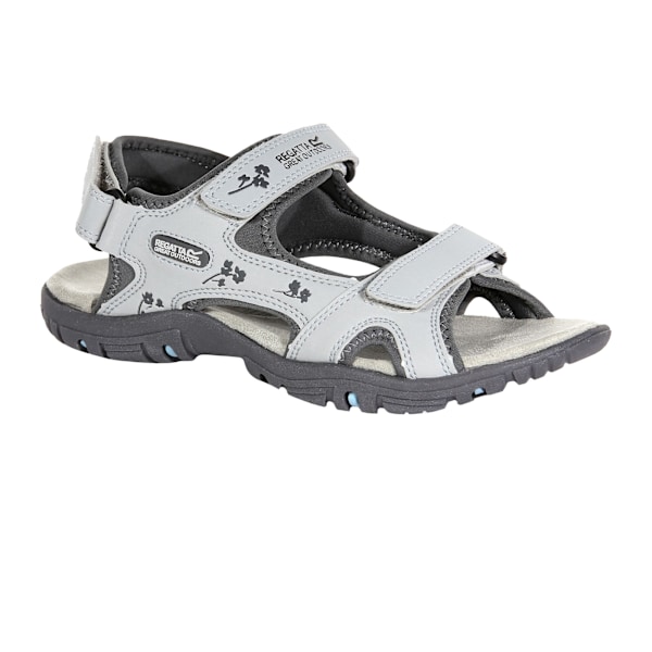 Regatta Sandaler för Kvinnor/Dam Haris 6.5 UK Ljusgrå/Granit Light Steel/Granite 6.5 UK