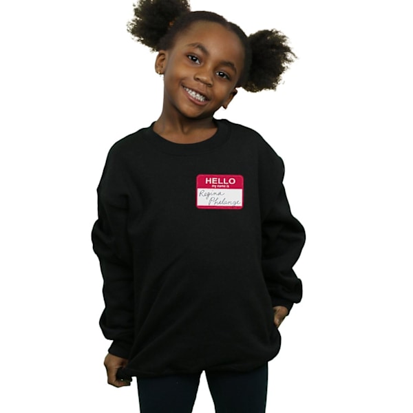 Friends Girls Regina Phalange Namnskylt Sweatshirt 9-11 År Svart Black 9-11 Years