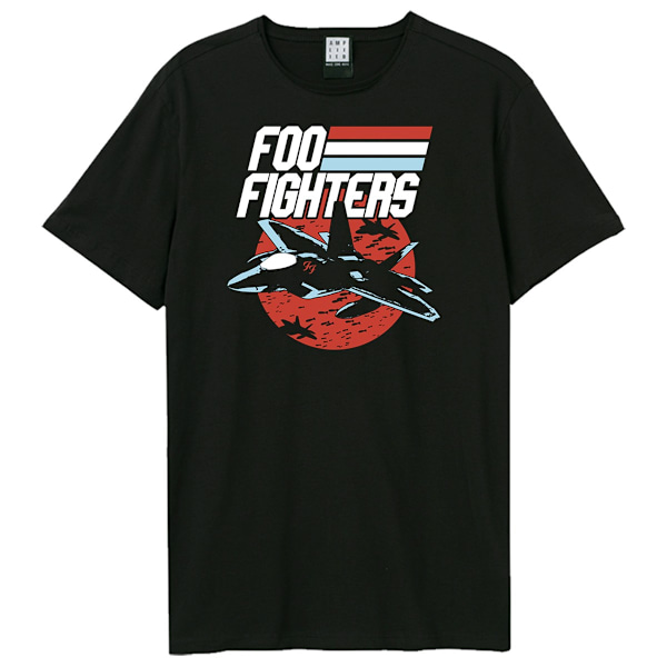 Amplified Unisex Vuxen Topp Dave Foo Fighters T-Shirt XS Svart Black XS