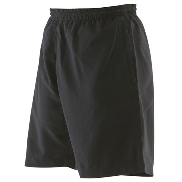 Finden & Hales Herr Microfiber Shorts S Svart Black S