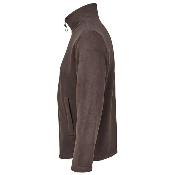 SOLS Unisex Vuxen Microfleece Jacka L Mörk Choklad Dark Chocolate L