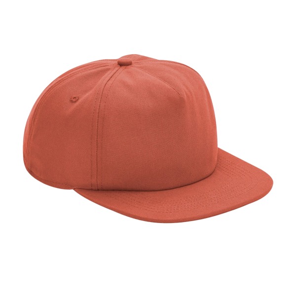 Beechfield 5 Panel Organic Cotton Cap One Size Terracotta Terracotta One Size