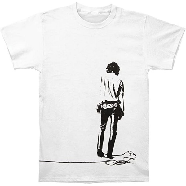 The Doors Unisex Adult Solitary Back Print T-Shirt XXL Vit White XXL