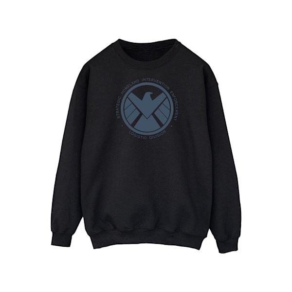 Marvel Mens Agents Of SHIELD Logistics Division Sweatshirt 4XL Black 4XL