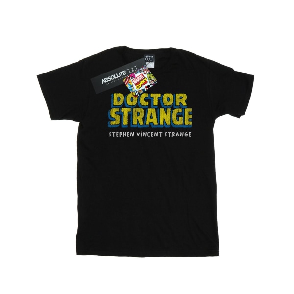 Marvel Mens Doctor Strange AKA Stephen Vincent Strange T-shirt Black 4XL