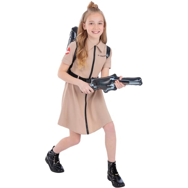 Ghostbusters Flickklänning Kostym 4-6 år Beige Beige 4-6 Years