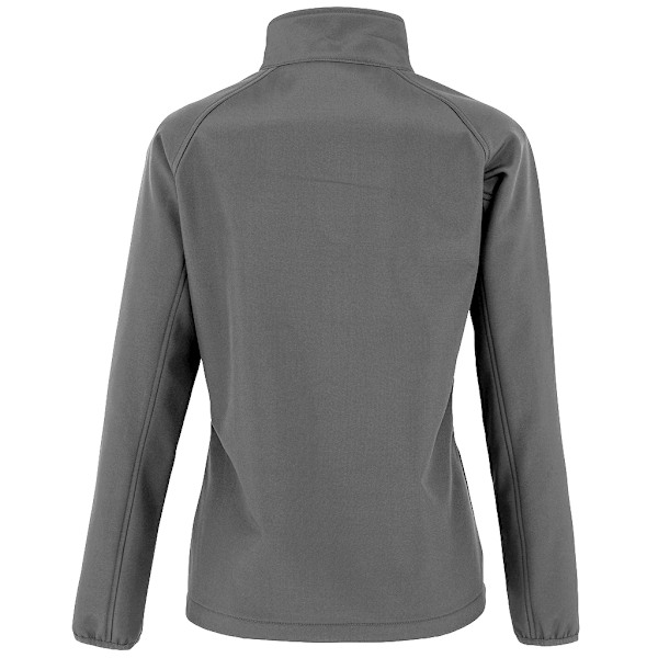 Result Äkta Återvunnen Dam/Dam Softshell Tryckbar Jacka Workguard Grey M