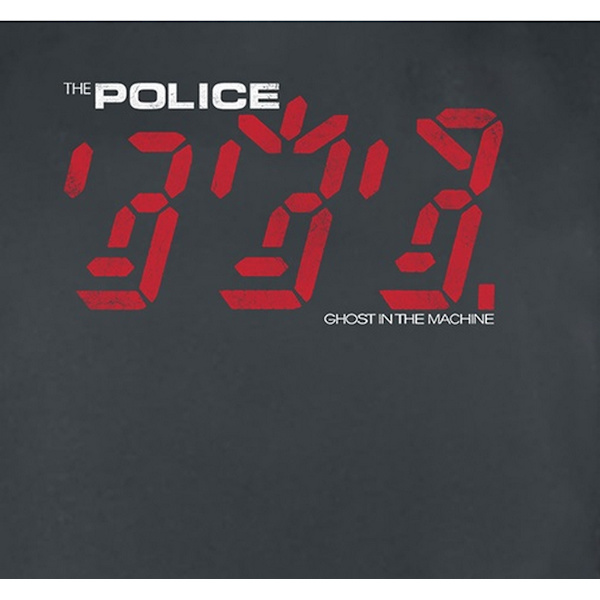 Amplified Dam/Dam Ghost In The Machine The Police Ärmlös Charcoal XL