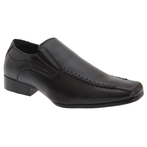 US Brass Boys Raven Twin Gusset Shoes 5 UK Svart Black 5 UK