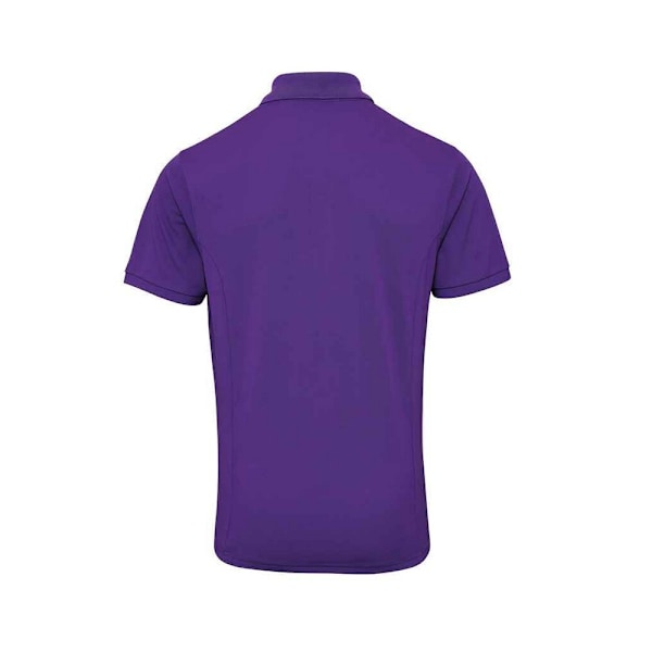 Premier Mens Coolchecker Plus Piqu Polo Shirt 3XL Lila Purple 3XL