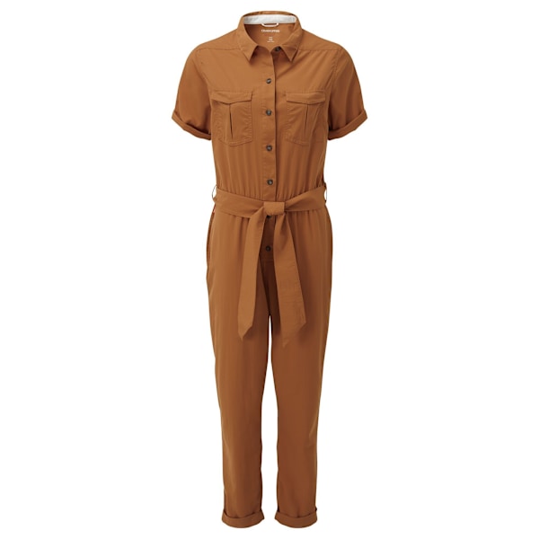 Craghoppers Dam/Kvinnor Rania Nosilife Jumpsuit 16 UK Toasted Toasted Pecan 16 UK