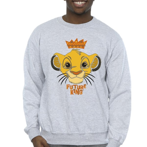 Disney Herr The Lion King Future King Sweatshirt S Sports Grey Sports Grey S