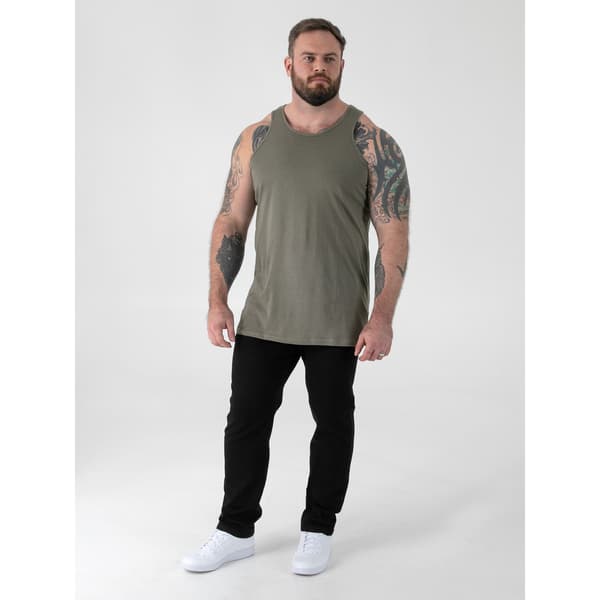 Duke Herr Tanktop Fabio 2 Kingsize 5XL Khaki Khaki 5XL