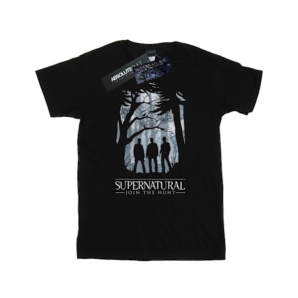 Supernatural Mens Group Outline T-Shirt XXL Svart Black XXL