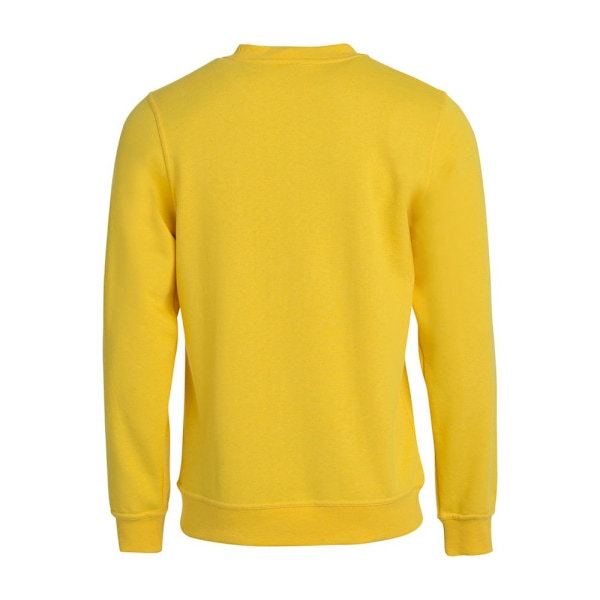 Clique Unisex Vuxen Basic Rund Hals Sweatshirt M Citron Lemon M