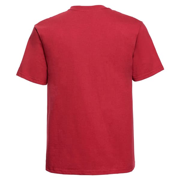 Russell Herr Klassisk Kammad Bomull Tung T-shirt M Classi Classic Red M