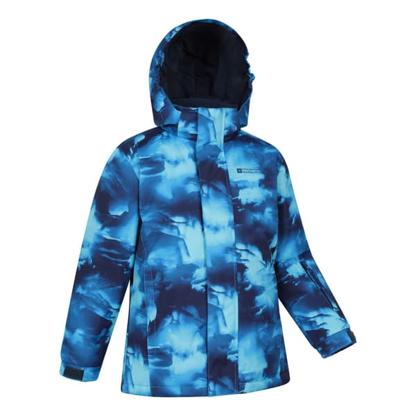 Mountain Warehouse Skidräkt med tryck för barn 9-10 år Cobalt 9-10 Years