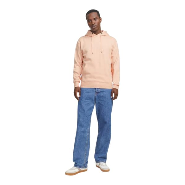 Jack And Jones Herr Basic Hoodie S Peach Parfait Peach Parfait S