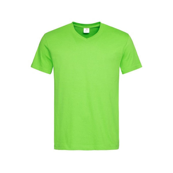 Stedman Classic V-halsad T-shirt M Kiwi Green Kiwi Green M