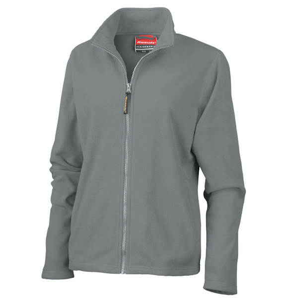 Result Dam/Kvinnor Horizon Högkvalitativ Microfleece Jacka 10 U Dove Grey 10 UK
