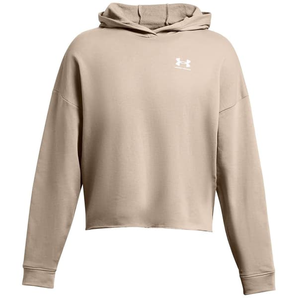 Under Armour Dam/Dam Rival Terry Performance Oversized Ho Brown 12 UK
