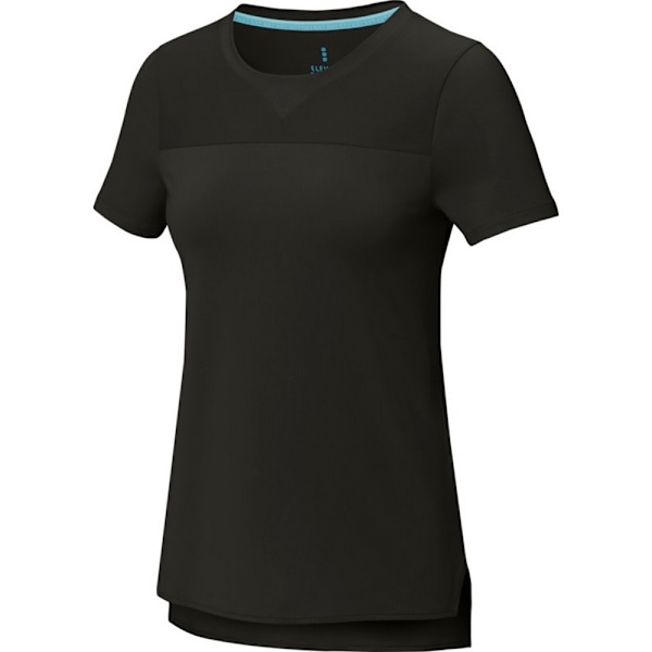 Elevate NXT Dam/Kvinnor Borax Återvunnen Cool Fit T-Shirt L Sol Solid Black L