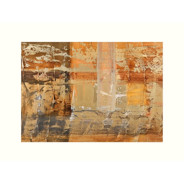 Luanna Flammia Life Is Golden II Print 30cm x 40cm Brun/Guld/Vit Brown/Gold/White 30cm x 40cm