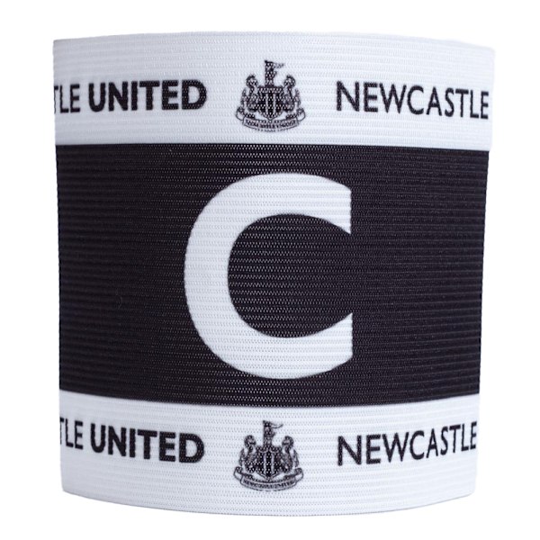 Newcastle United FC Crest Captains Armband One Size Vit/Svart White/Black One Size