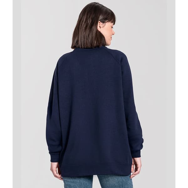 Fruit of the Loom Iconic Premium Half Zip-tröja för herrar M Deep Navy Deep Navy M