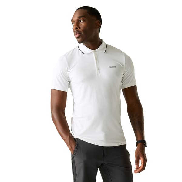 Regatta Herr Maverik Stretch Pikétröja M Vit White M