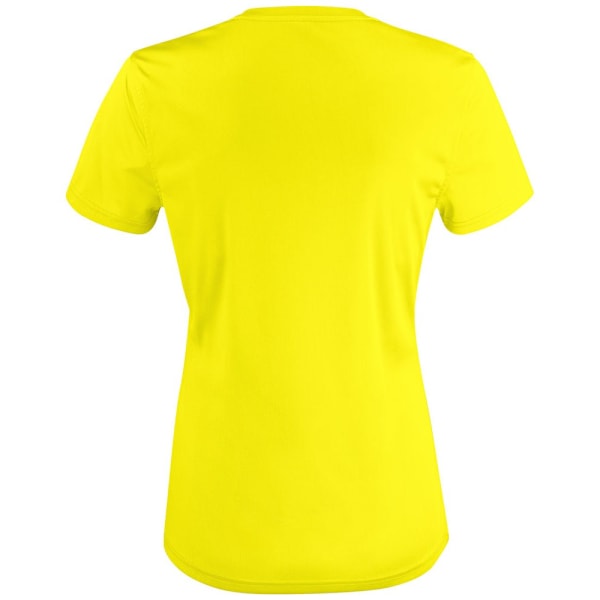 Clique Dam/Kvinnor Basic Active T-Shirt M Synlighet Gul Visibility Yellow M