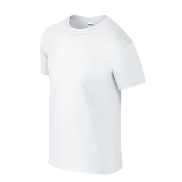 Gildan Unisex Adult Softstyle Plain Ringspun Cotton T-Shirt XXL White XXL