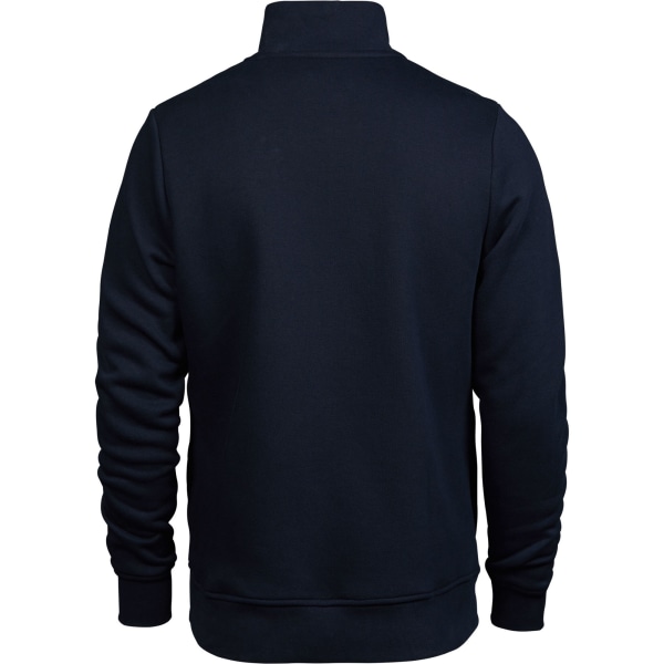 Tee Jay Unisex tröja med halv dragkedja för vuxna 3XL marinblå Navy Blue 3XL