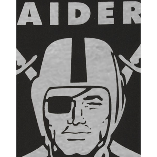NFL Herr Las Vegas Raiders Logotyp T-shirt M Grå Grey M