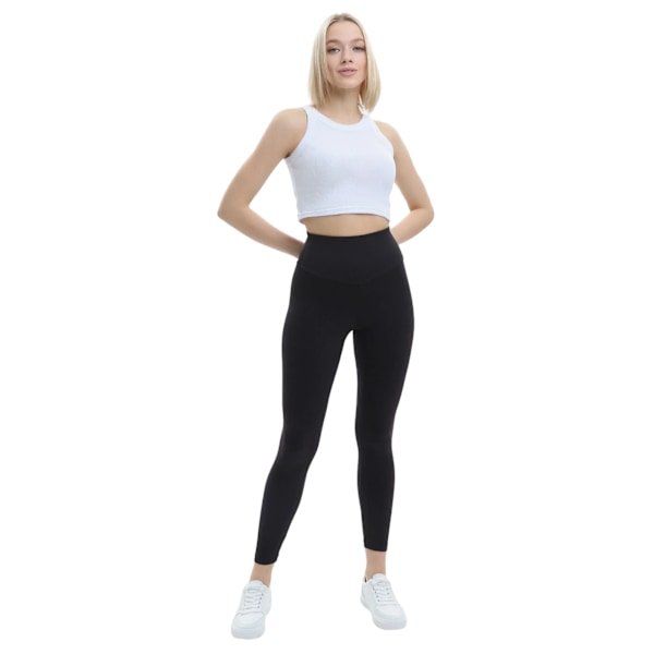 Lookus Dam/Kvinnor Alina Soft Touch Leggings 14 UK R Svart Black 14 UK R