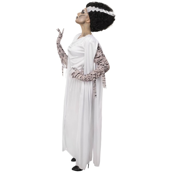Universal Monsters Dam/Dam Bride Of Frankenstein Kostym White M