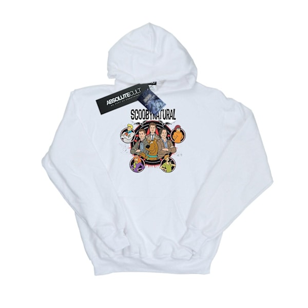 Scoobynatural Herrkaraktärer Stjärnhoodie XXL Vit White XXL