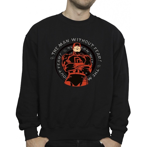 Marvel Comics Daredevil Spiral Sweatshirt S Svart Black S