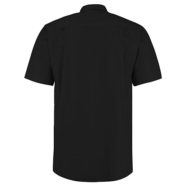 Kustom Kit Herr Workforce Kortärmad Skjorta / Herr Arbetsskjortor Black S