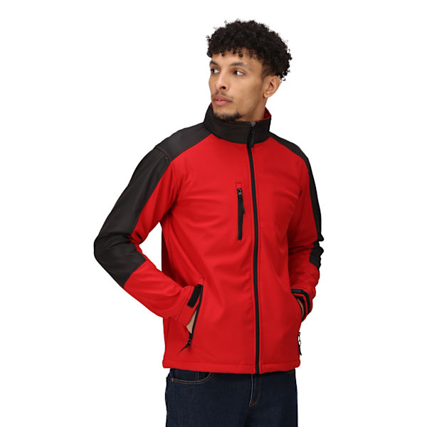 Regatta Professional Herr Hydroforce 3-lagers Membran Vattentät Classic Red/Black M