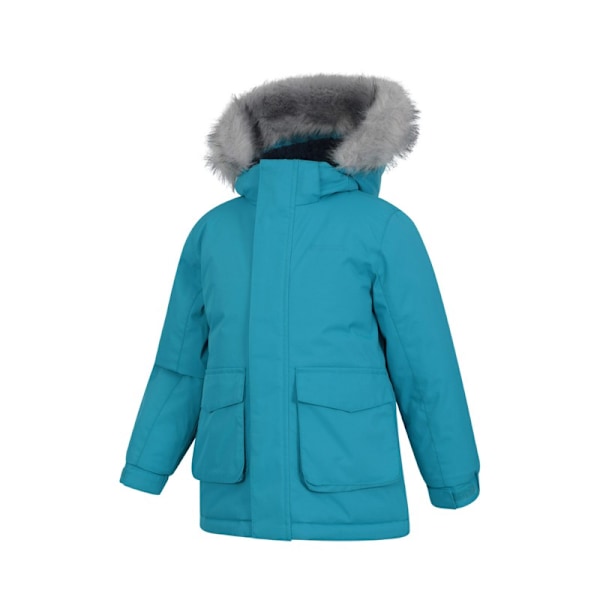 Mountain Warehouse Barn/Kids Ranger Logo Vattentät Jacka Petrol 9-10 Years