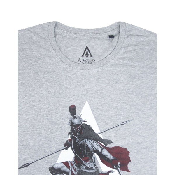 Assassins Creed Odyssey Herr The Knight T-shirt XXL Grå Grey XXL