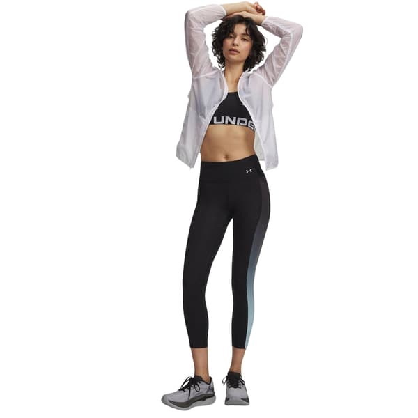 Under Armour Dam/Dam Performance Leggings 14 UK Svart/Mint Black/Mint/Reflective 14 UK