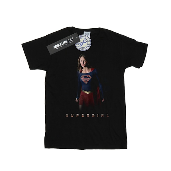 DC Comics Dam/Kvinnor Supergirl TV-serie Kara Stående Cotto Black L