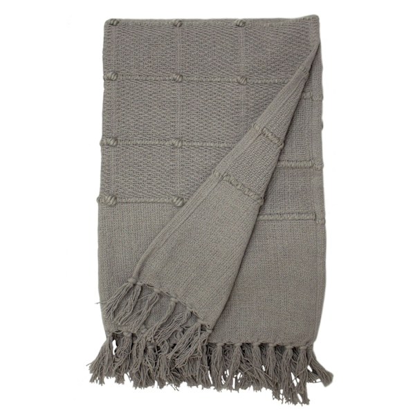 Furn Motti Överkast One Size Grå Grey One Size